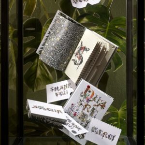 Cartes de correspondance, ensemble Primavera