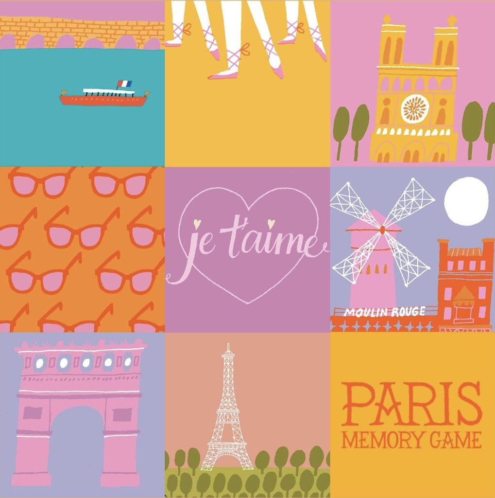 Paris Memory Game