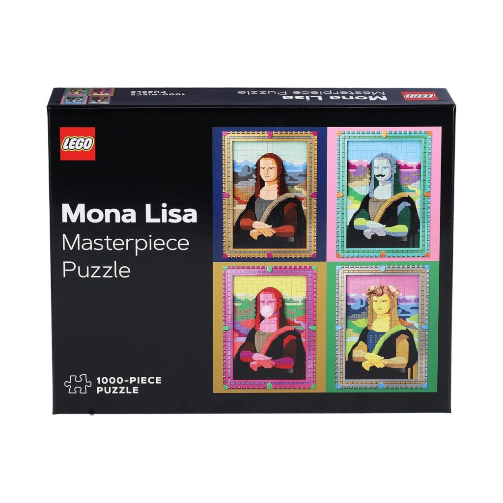 Lego Mona Lisa Masterpiece