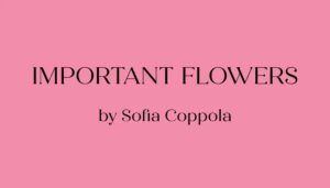 Important Flowers
